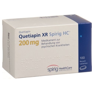 QUETIAPIN XR SPIRIG HC 200