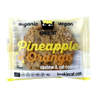 Kookie Cat Pineapple Orange Cookie 12x 50г