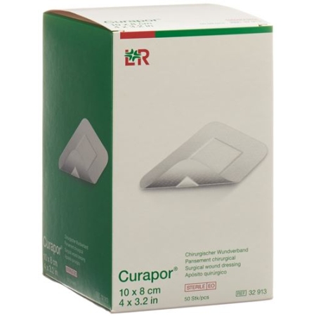 CURAPOR CHIR WUNDVER 10X8CM