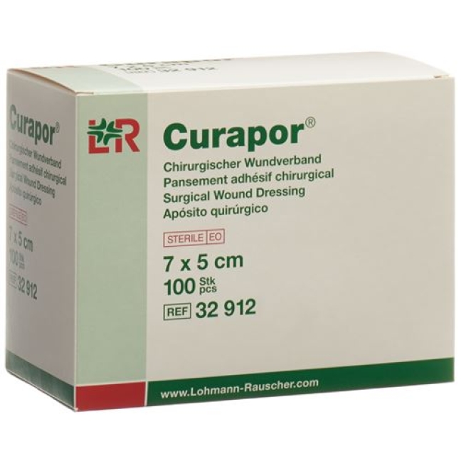 CURAPOR CHIR WUNDVER 7X5CM