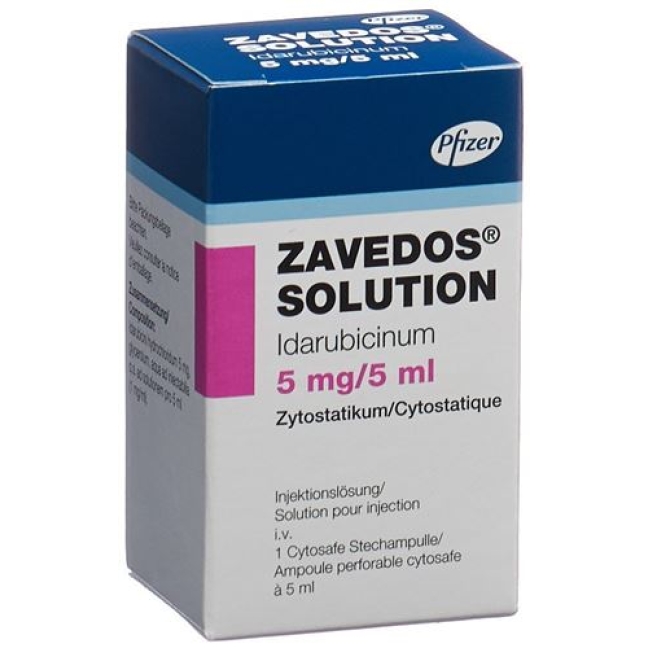 ZAVEDOS INJ LS 5MG CYTOSAFE KK