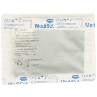 Mediset Verbandwechsel Set No 72 1 пакетиков