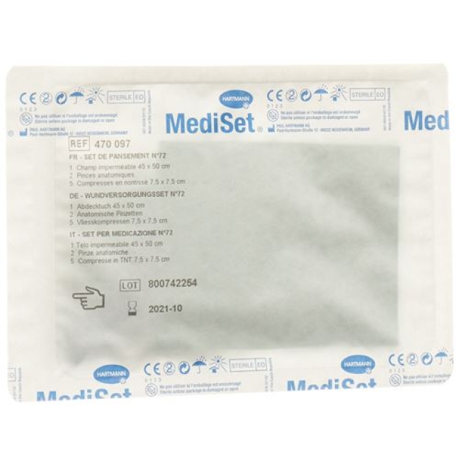 Mediset Verbandwechsel Set No 72 1 пакетиков