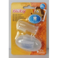 Nuby Finger-zahnburste mit Aufbewahrungsbox Nuby Finger-zahnburste mit Aufbewahrungsbox