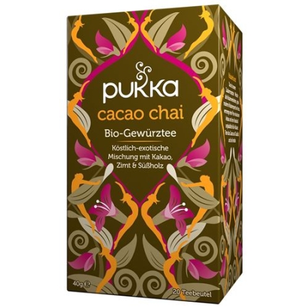 PUKKA CACAO CHAI TEE BIO