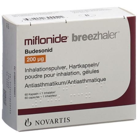 MIFLONIDE BREEZHAL INH 200MCG