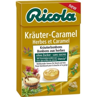 RICOLA KRAEUTER-CARAMEL STEVIA