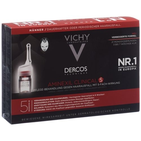 Vichy Dercos Aminexil Clinical 5 Manner 21x 6мл