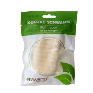 NAWEMO KONJAC SCHWAMM BODY PUR