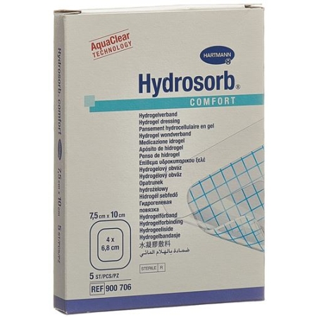 Hydrosorb Comfort Hydrogel 7.5x10см стерильный 5 штук