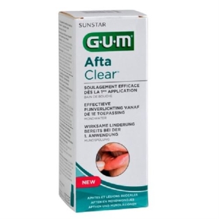 GUM SUNSTAR AFTACLEAR MUNDSPUE