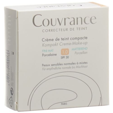 Avene Couvrance Kompakt Make-Up Mat Porzel 01 10г