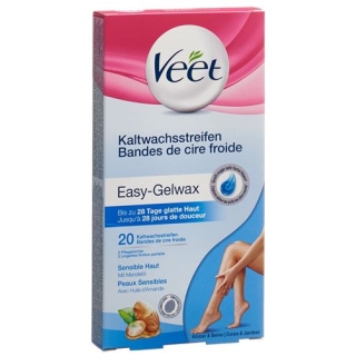 Veet Kaltwachsstreifen Beine&koerp Sens 10x 2 штуки