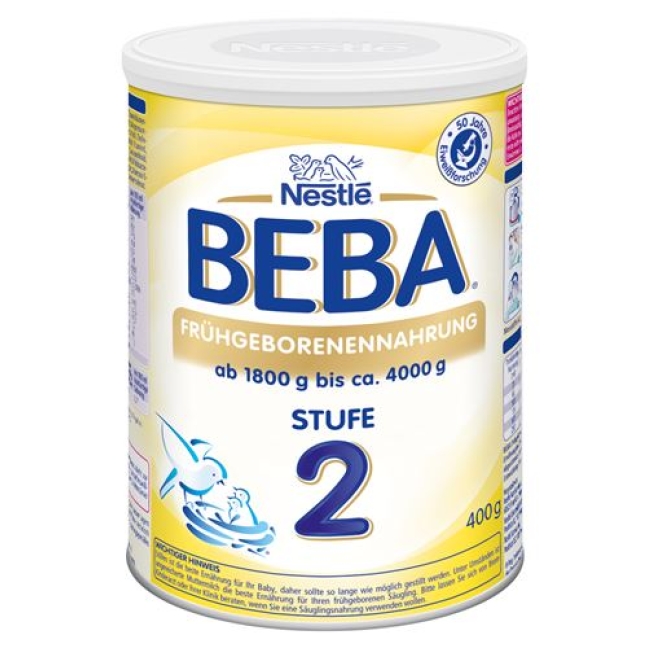 Beba Fruehgeborenennahrung порошок Stufe 2 400г