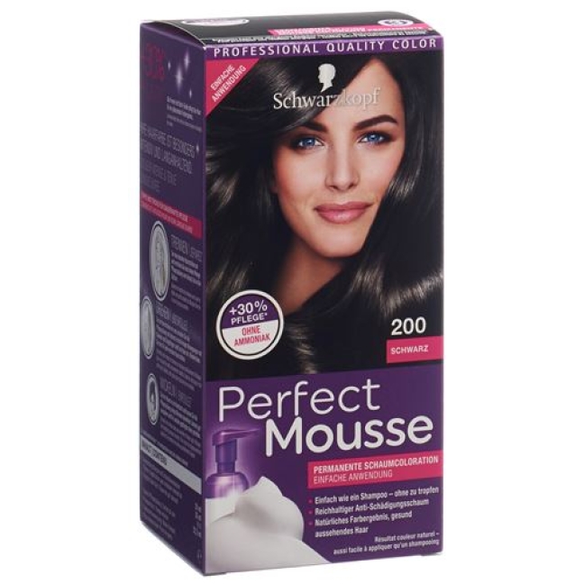 PERFECT MOUSSE 200 SCHWARZ