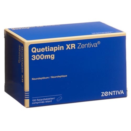 QUETIAPIN XR ZENT RET 300MG