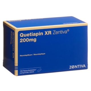 QUETIAPIN XR ZENT RET 200MG