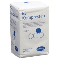 Hartmann Es Kompressen 8-fach 7.5x7.5см 100 штук Hartmann Es Kompressen 8-fach 7.5x7.5см 100 штук