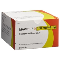 MAVIRET 100MG/40MG MAVIRET 100MG/40MG