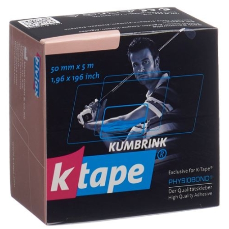 K-TAPE 5CMX5M BEIGE ROLLE