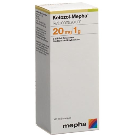 KETOZOL MEPHA SHAMP 20MG/G