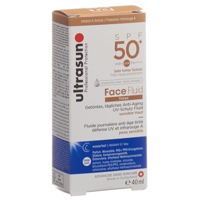 ULTRASUN FACE SPF50+TINTE HONE