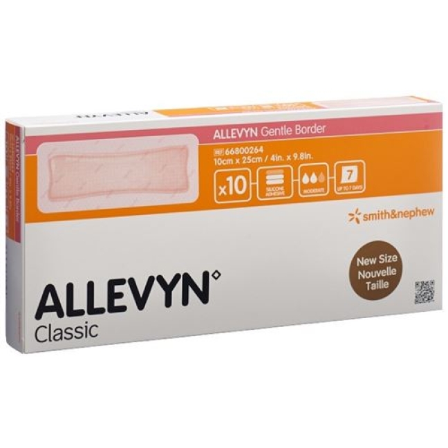 ALLEVYN GB VERBAND 10X25CM