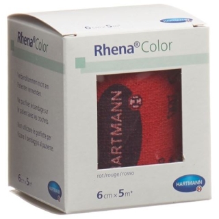 RHENA COLOR EL BDE 6CMX5M ROT