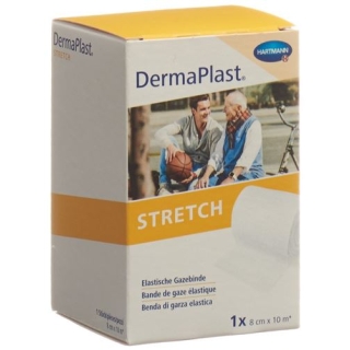 Dermaplast Stretch марлевый бинт Weiss 8смx10м