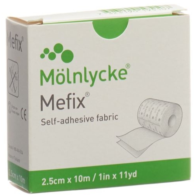 MEFIX FIXATIONSVLIES 10MX2.5CM