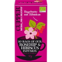 CUPPER HAGEBUTTE+HIBISKUS TEE CUPPER HAGEBUTTE+HIBISKUS TEE