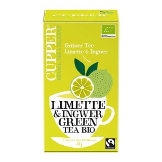 CUPPER GRUEN TEE LIMETT+INGWER