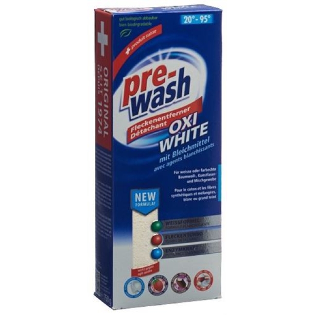 PRE-WASH FLECKENENTFE OXI WHIT