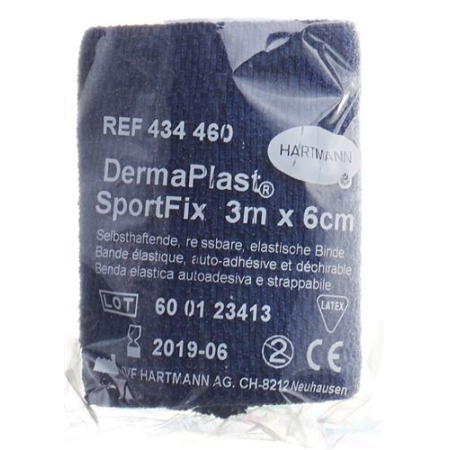 DERMAPL SPORTFIX 6CMX4M BLAU