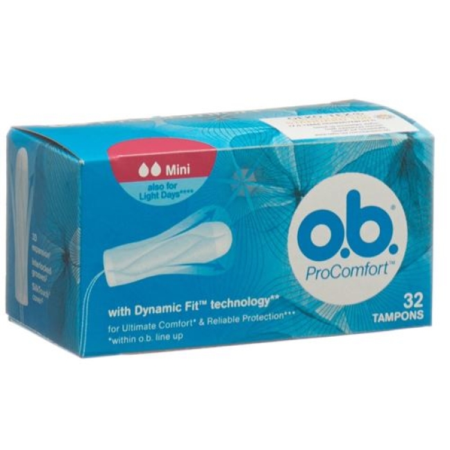 OB TAMPONS PROCOMFORT MINI