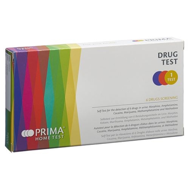 PRIMA HOME TEST DRUG TEST