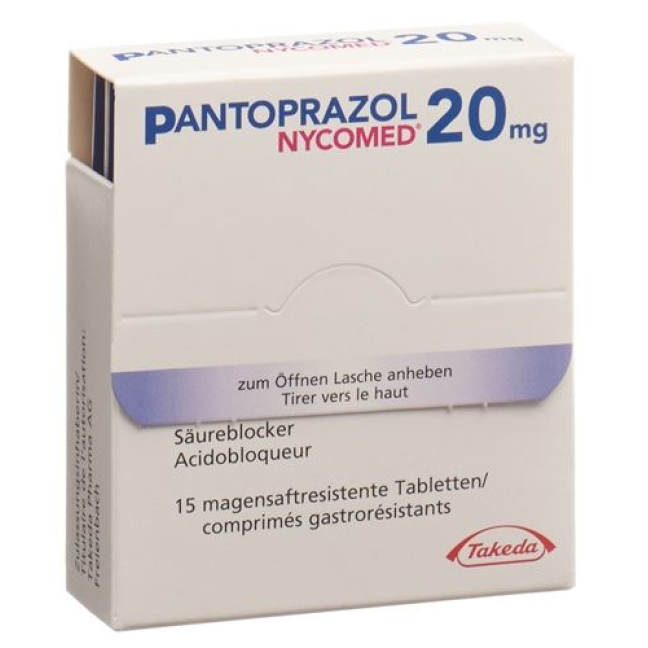 PANTOPRAZOL NYCOMED 20MG