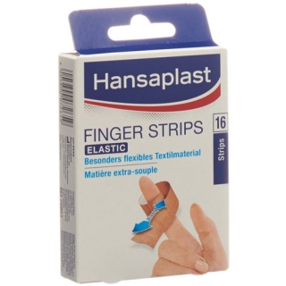 Hansaplast Finger Strips 1.9см x 12см 16 штук