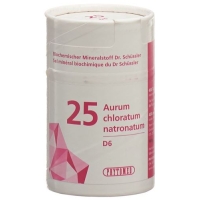 Phytomed Schussler Nr. 25 Aurum Chlor в таблетках, D 6 100 Phytomed Schussler Nr. 25 Aurum Chlor в таблетках, D 6 100