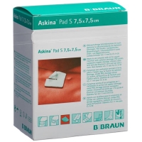 Askina Pad S Schlitzkompresse 7.5смx7.5см 30 штук