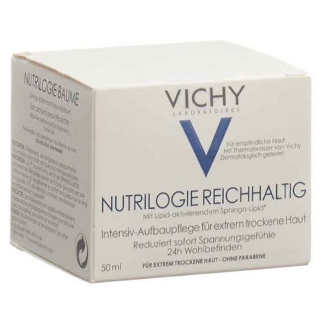 Vichy Nutrilogie Reichhaltig Intensiv-Aufbaupflege fur Extrem для сухой кожи 50мл