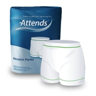 ATTENDS STRETCHPANT NETZHOS XL