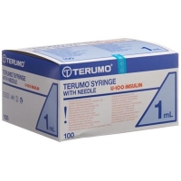 Terumo U-100 Insulin-Spritzen 26г 12x0.45мм 1мл