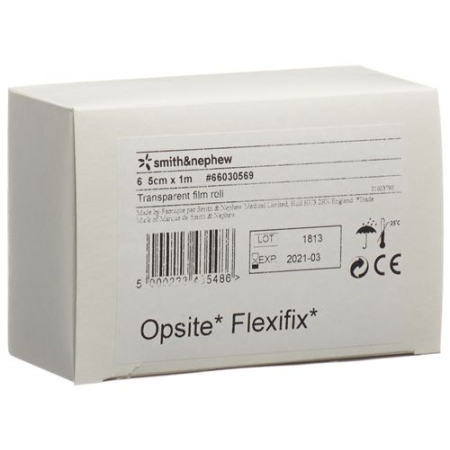 Opsite Flexifix Folienverband 5смx1m 6 Rollen