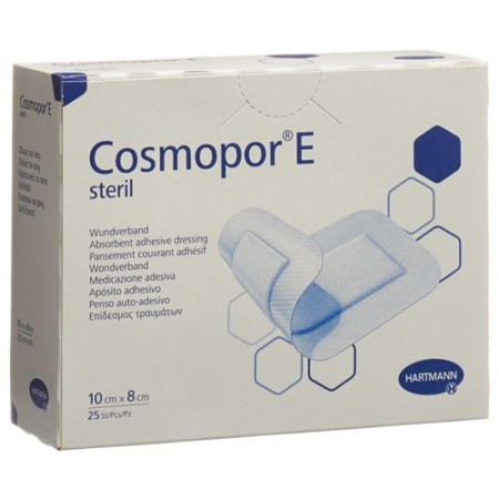 Cosmopor E Wundverband 10смx8см Sterile 25 штук