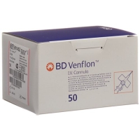 BD Venflon 2 1.0x32мм 20г Luer Rosa 50 штук