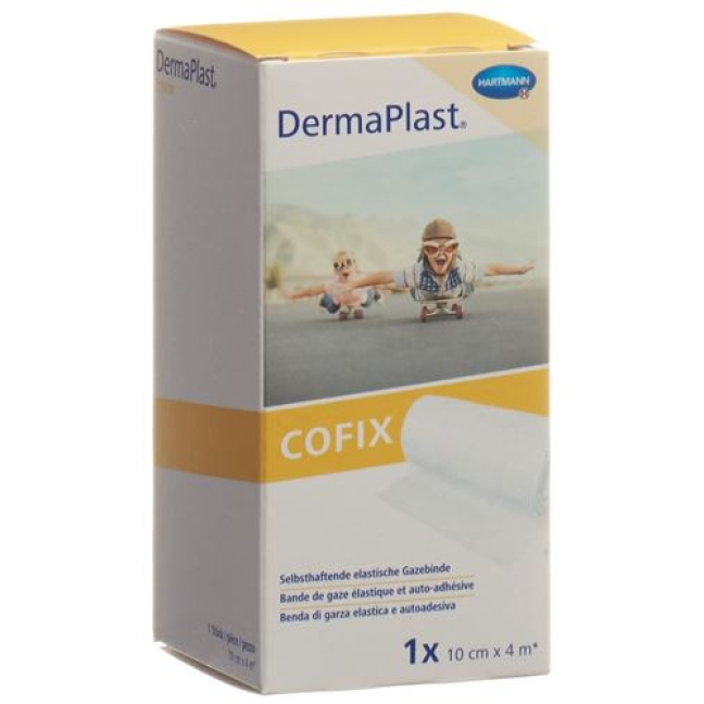 Dermaplast Cofix марлевый бинт 10смx4m Weiss