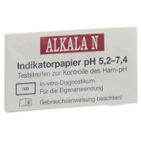 Alkala Spezialindikatorpapier Ph 5.2-7.4 Alkala Spezialindikatorpapier Ph 5.2-7.4