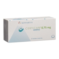 Certican 0.75 mg 6 X 10 tablets
