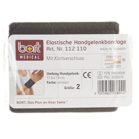 BORT HANDGEL VELCRO GR 2 SCHWA